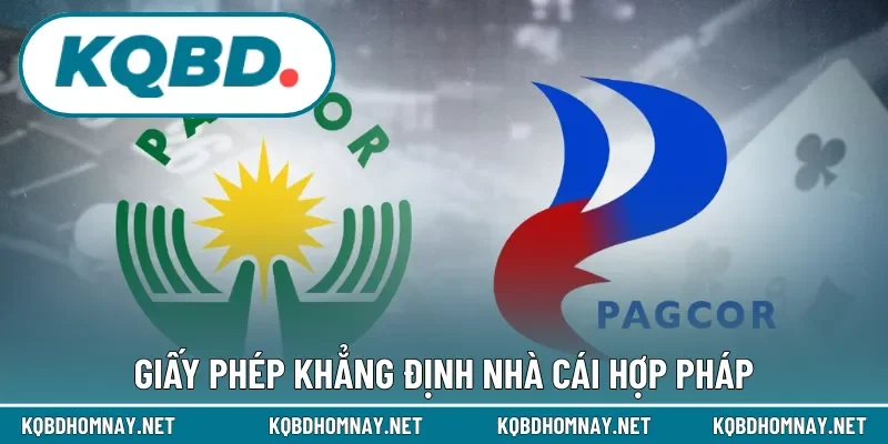 Giấy phép khẳng định nhà cái hợp pháp