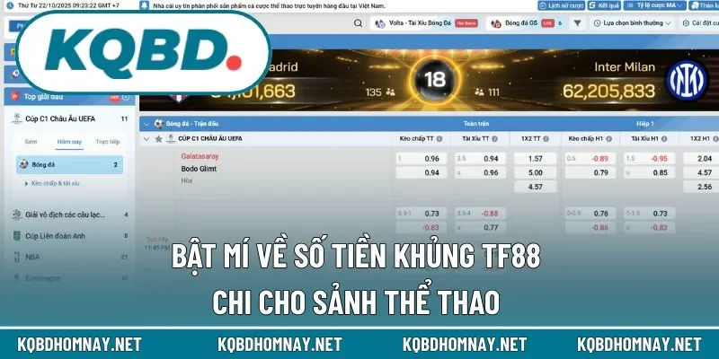 Khoản tiền thương hiệu đã bỏ ra để phục vụ thể thao